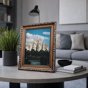 Milánó képkeret arany, egyedi méretre