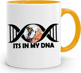 Tetoválóknak Tetováló Bögre Sárga Ajándék fényképes nyomtatással