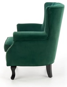 Fotel CLARUS sötétzöld