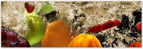 Poszterek 200x66 Gyümölcsök a vízbe esve