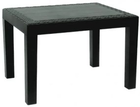 JACK RATAN kerti műanyag asztal antracit színben