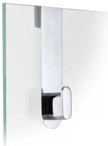 Fényes ezüstszínű rozsdamentes acél akasztó Nexio – Blomus