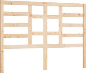 vidaXL tömör fenyőfa ágyfejtámla 146 x 4 x 104 cm