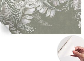 Öntapadós Dekoratív Fotótapéta Hálószobába Finom levelek 250x104