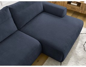 Sötétkék sarokkanapé Aden – Bobochic Paris