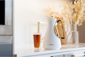 Fehér-aranyszínű termosz 1 l Alessia – Vialli Design