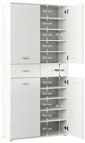 Cipőtároló (cipősszekrény) Variacion (fehér) . 1116558