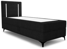 LONO comfort kárpitozott boxspring ágy, 90x200, curio 80, jobb