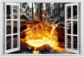 Poszterek 120x80 Hegyi folyó Tájkép