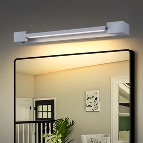 Brilagi-LED Fürdőszobai világítással ellátott tükör AQUA LINE LED/12W/230V 45 cm IP44 matt króm