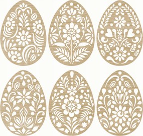 Fa tojás Húsvéti Tojás medál Húsvéti Dekoráció Díszítő Alap 1