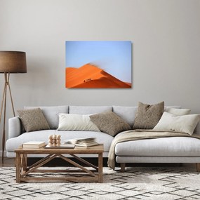 Egy homokos sivatag képe (üvegen) (70x50 cm)
