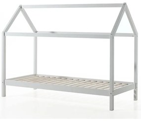 Fehér házikó alakú gyerekágy 90x200 cm Dallas - Vipack