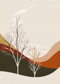 Poszter 64x90cm Sivatag Lát