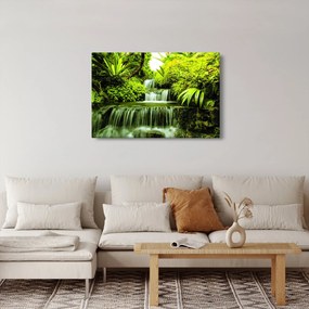 Kép - Indonéziai vízesések (90x60 cm)
