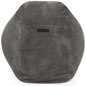 Mustársárga kordbársony babzsákfotel Snug Long 140 – SLOWDOWN