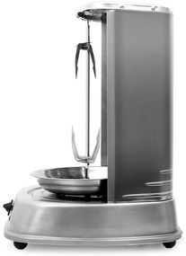 OneConcept Kebap Master, vertikális grill, 1800 W, ezüst