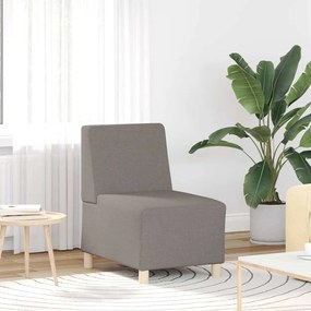 tópszínű szövet kanapéfotel 55 cm