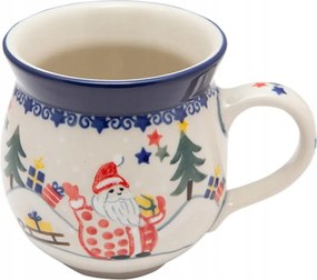 Cseh bögre Hordó 330 ml Kerámia Bolesławiec