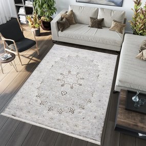 SAHARA Modern mintás vintage szőnyeg fehér Szélesség: 120 cm | Hossz: 170 cm