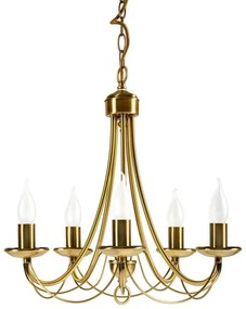 Csillár láncon MUZA 5xE14/40W/230V