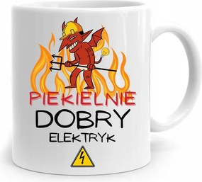 Villanyszerelő Bögre Pokolian Jó Villanyszerelő fényképes nyomtatással