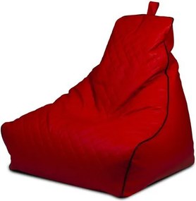 Babzsák Keiko M Caro Eco bőr TiaHome - Piros