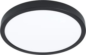 Eglo 901725 - LED RGBW dimmelhető fürdőszobai mennyezeti lámpa FUEVA-Z LED/17,5W/230V 38,9cm IP44 fekete