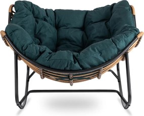 Hintaszék zöld színben ELTON