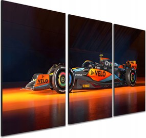 McLaren fali triptichon Formula 1 Lando Norris F1 40x90 cm