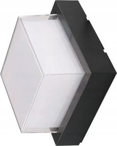 Kültéri Led fali lámpa V-tac 7W Fekete IP65 3000K 700lm VT-831