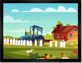 Poszterek keretben 40x30 Farm Gyerekszoba