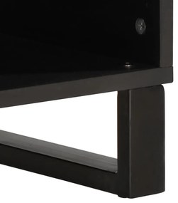 tömör mangófa TV-szekrény 80 x 34 x 46 cm