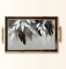 Üveg tálca, 38×24 cm – TPA9891