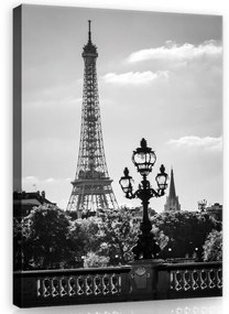 Vászonkép, Eiffel torony, Párizs 60x80 cm méretben