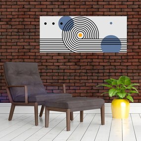 Kép - Minimalista absztrakció N⁰1 (120x50 cm)