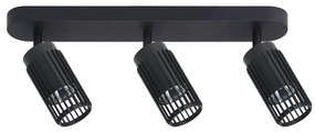 Spotlámpa VERTICAL 3xGU10/8W/230V fekete
