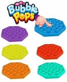 Bubble pops - Felrobbanó buborékok szilikon antistressz spol. játszma, meccs, sárga