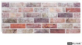 Homlokzati falpanel Klasszikus Rózsaszín Tégla 3,5 cm