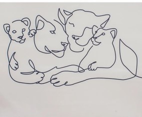 Új baba gyermek kanapéágy Lion család