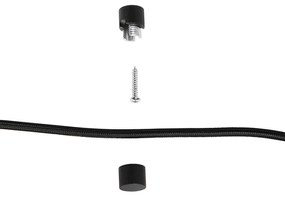 Modern lógólámpa arany színben dugóval, szabályozható LED izzóval - Cavalux