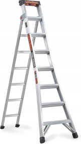 Csuklós létra 8+5 db alumínium King Kombo Little Giant Altrex 503078