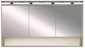 Luna 120 felső tükrös szekrény, Sonoma tölgy