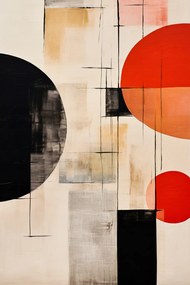 Poszter 20x30cm Absztrakt szimmetria