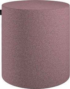 Barrel puff ø40, 40 cm magas, rózsaszín, fekete cérnával