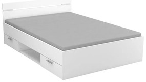 Michigan franciaágy 140x200cm Matt fehér