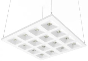 LED panel , 600 x 600 mm , 34-40 Watt , 3760-4420lm , 110 lm/W , meleg fehér , UGR&lt;16 , TOSHIBA , 5 év garancia