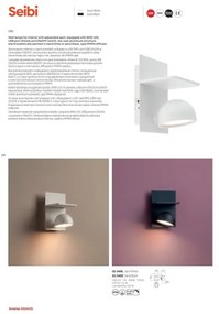 Redo 01-3491 - LED Fali spotlámpa SEIBI LED/7W/230V USB CRI 90 fehér