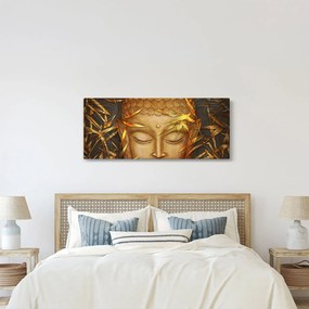 Kép - arany Buddha (120x50 cm)