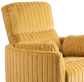 Tv és Pihenőfotel Mustár Színben. RAUL